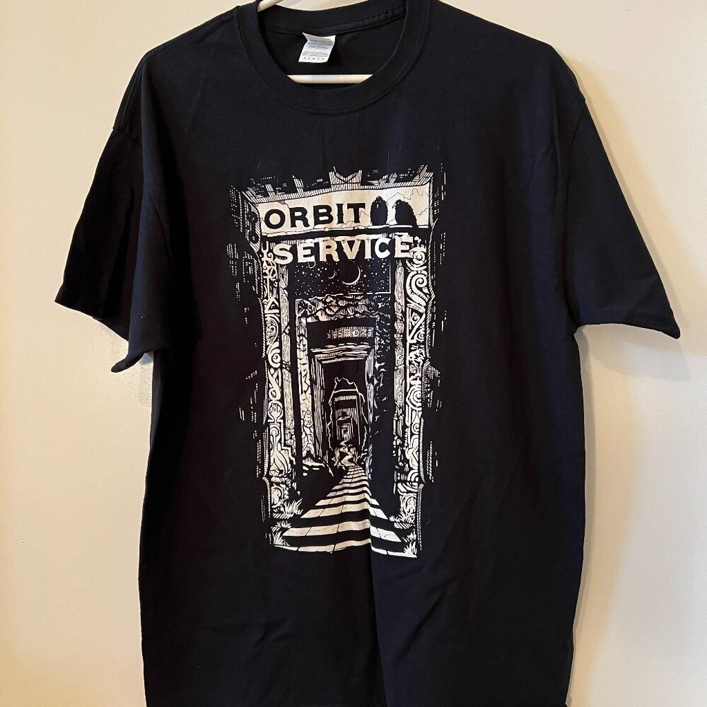 Orbit Service Band Halls of Deception Graphic T-Shirt Large Like New